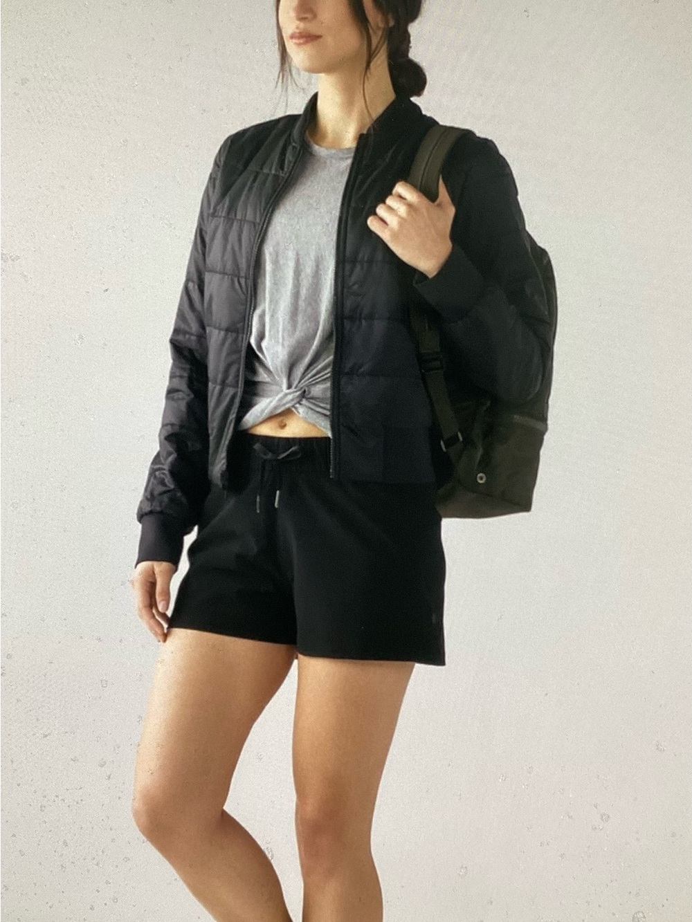 Lululemon Women's On The Fly Shorts in Black